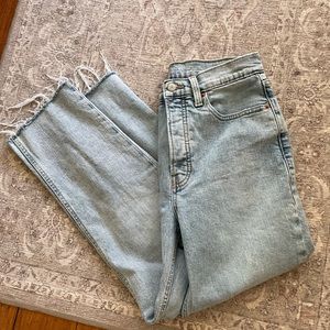 Women’s Old Navy Sky Hi Straight Petite Jeans